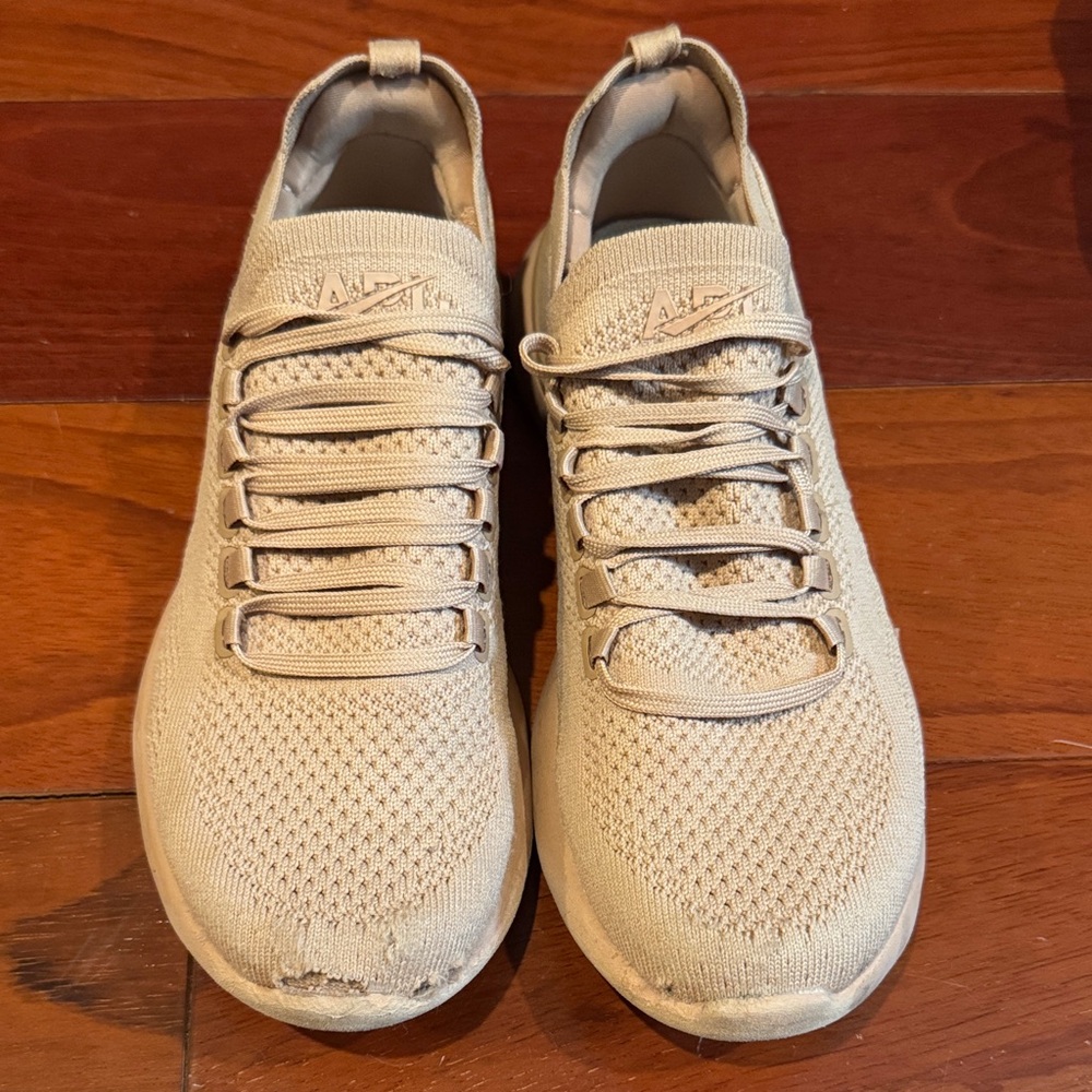 APL Women's Beige Knit Sneakers